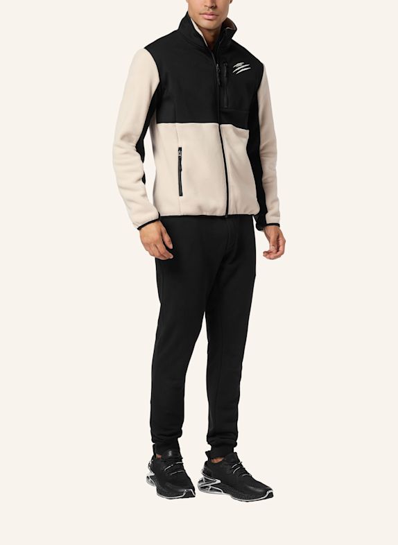 PLEIN SPORT Sweatjacke BEIGE