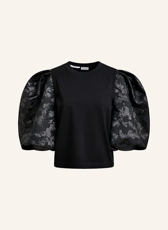 ESSENTIEL ANTWERP T-shirt IMORTAL SCHWARZ/ SILBER
