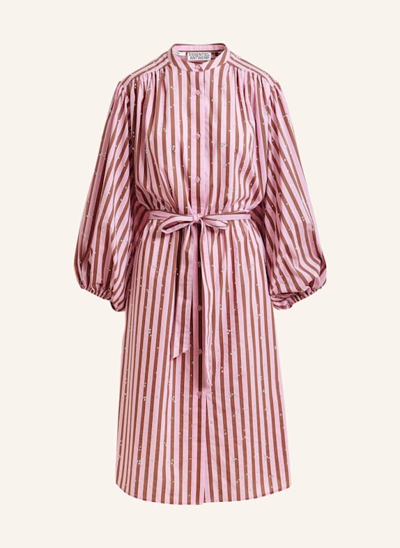 ESSENTIEL ANTWERP Hemdkleid JODIANNA ROSA/ BRAUN