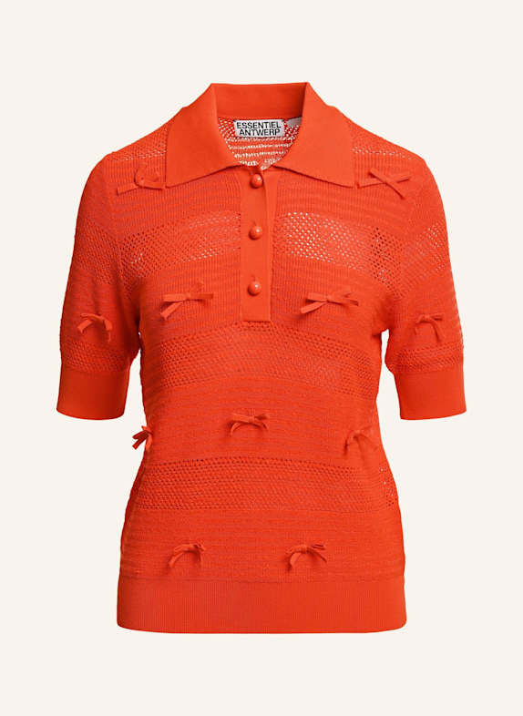 ESSENTIEL ANTWERP Strickpolo JARTS ROT