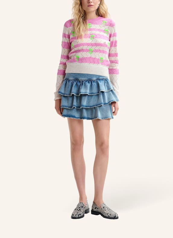 ESSENTIEL ANTWERP JIVINE GRÜN/ ROSA/ HELLROSA