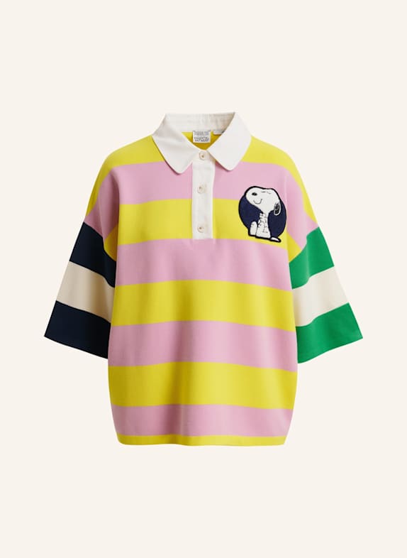 ESSENTIEL ANTWERP Polo JICE GELB/ LILA