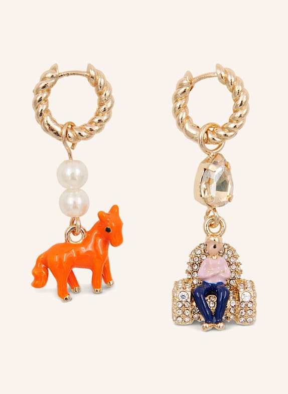 ESSENTIEL ANTWERP Schmuck JESSIKA ORANGE/ GOLD/ BLAU