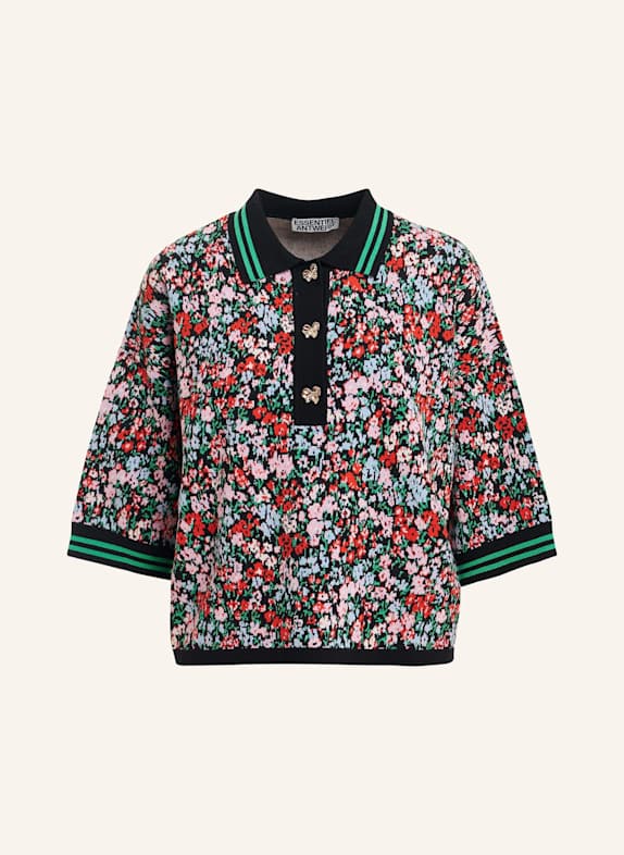 ESSENTIEL ANTWERP Polo KARTOS GRÜN/ BLAU