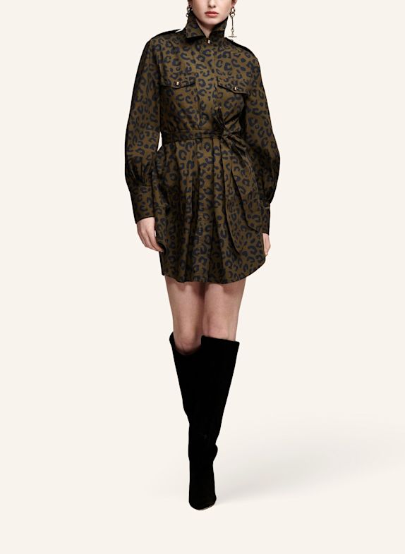 ESSENTIEL ANTWERP Kleid KETO SCHWARZ / KHAKI