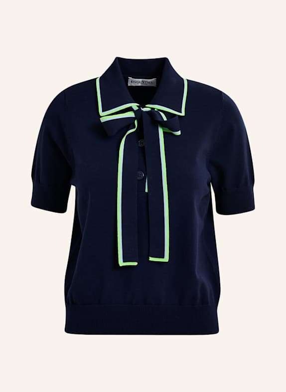 ESSENTIEL ANTWERP Polo HIGHT DUNKELBLAU/ GRÜN/ BLAU