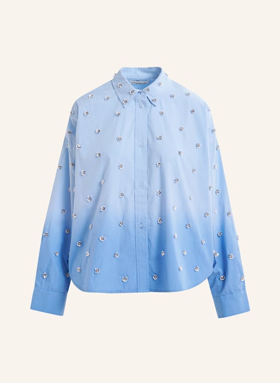 ESSENTIEL ANTWERP Hemd HARKANSAS HELLBLAU/ DUNKELBLAU