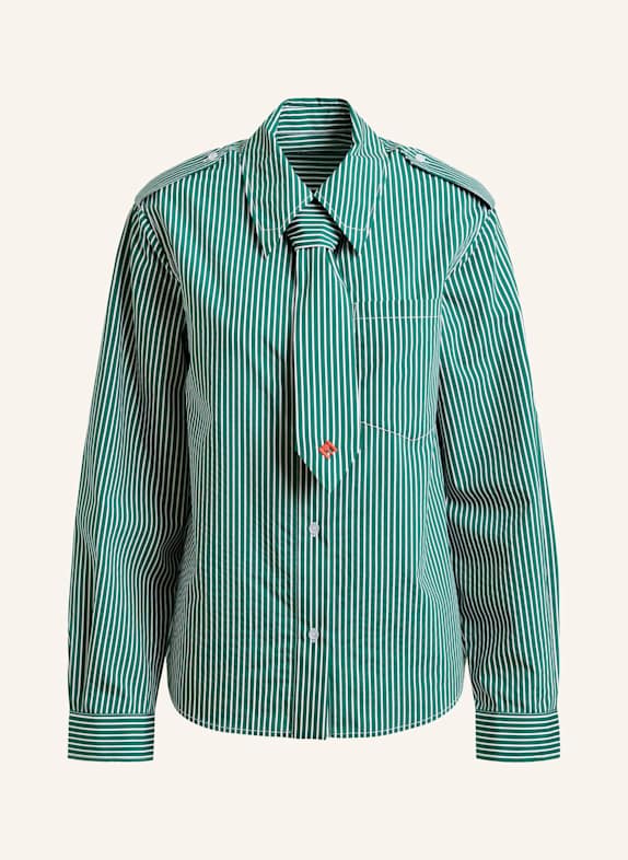 ESSENTIEL ANTWERP Hemd IGOLD GRÜN/ WEISS