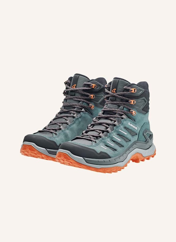 LOWA Outdoor-Schuhe INNOVO GTX MID GRAU/ GRÜN