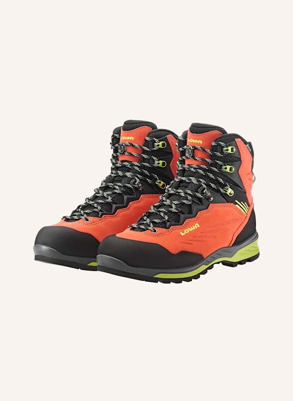 LOWA Outdoor-Schuhe CADIN II GTX MID GRAU/ ROT