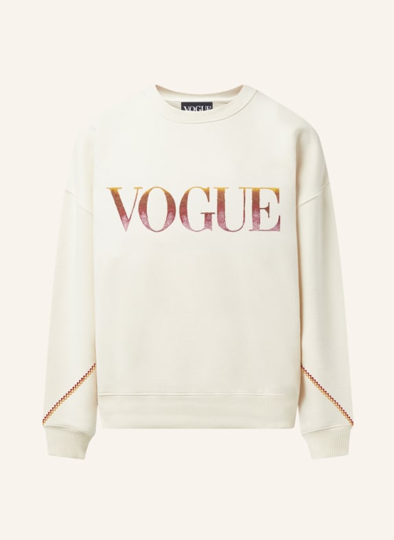 VOGUE COLLECTION Sweatshirt BEIGE