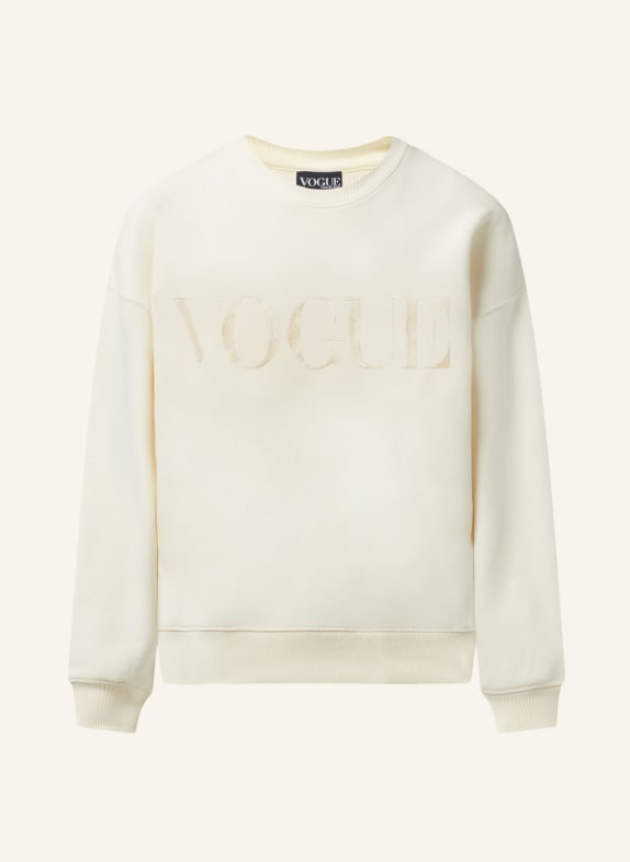 VOGUE COLLECTION Sweatshirt BEIGE