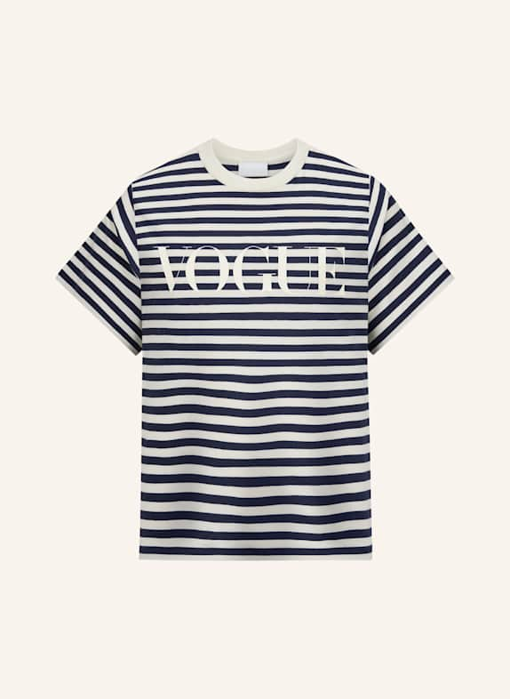 VOGUE COLLECTION T-Shirt BLAU/ BEIGE