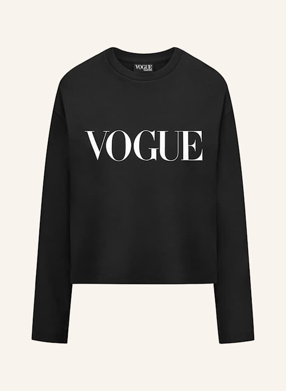 VOGUE COLLECTION Longsleeve SCHWARZ