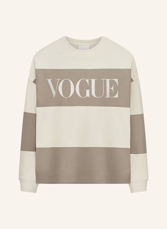 VOGUE COLLECTION Sweatshirt BEIGE