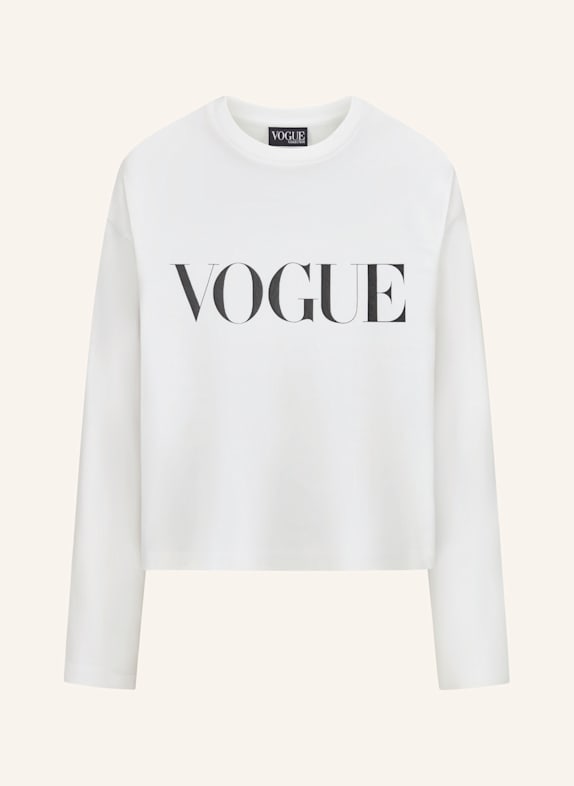 VOGUE COLLECTION Longsleeve WEISS