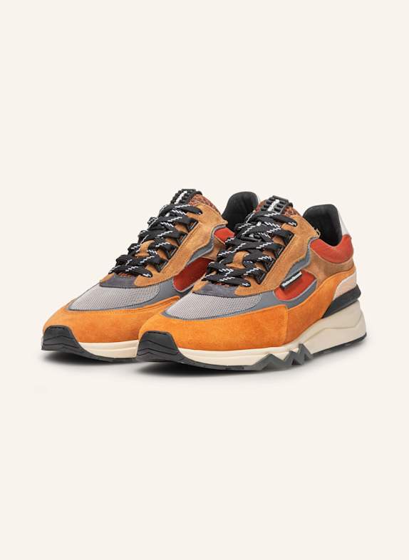 Floris van Bommel Sneaker DE ZAGER 10 ORANGE