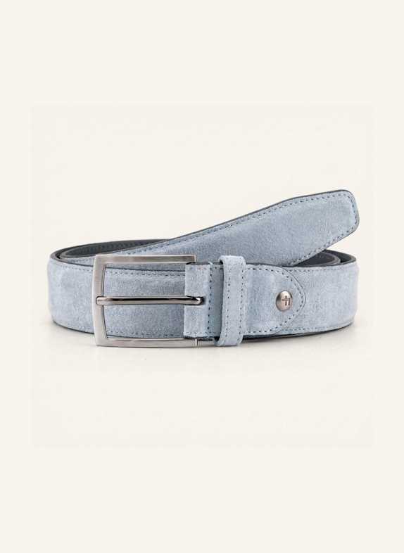 Floris van Bommel Gürtel DE BELTER 42 HELLBLAU