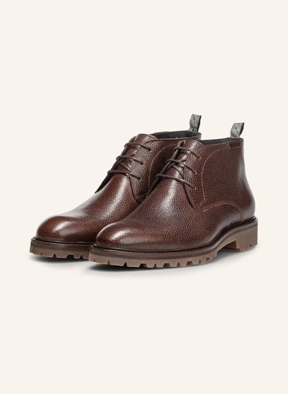 Floris van Bommel Schnürboots STURDI 01 BRAUN