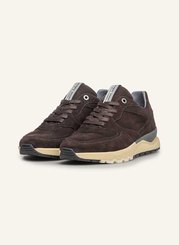 Floris van Bommel Sneaker DE TREENER 07 DUNKELBRAUN