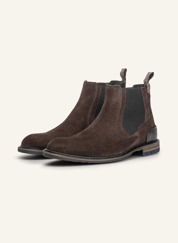 Floris van Bommel Chelsea-Boots CREPI 15 DUNKELBRAUN
