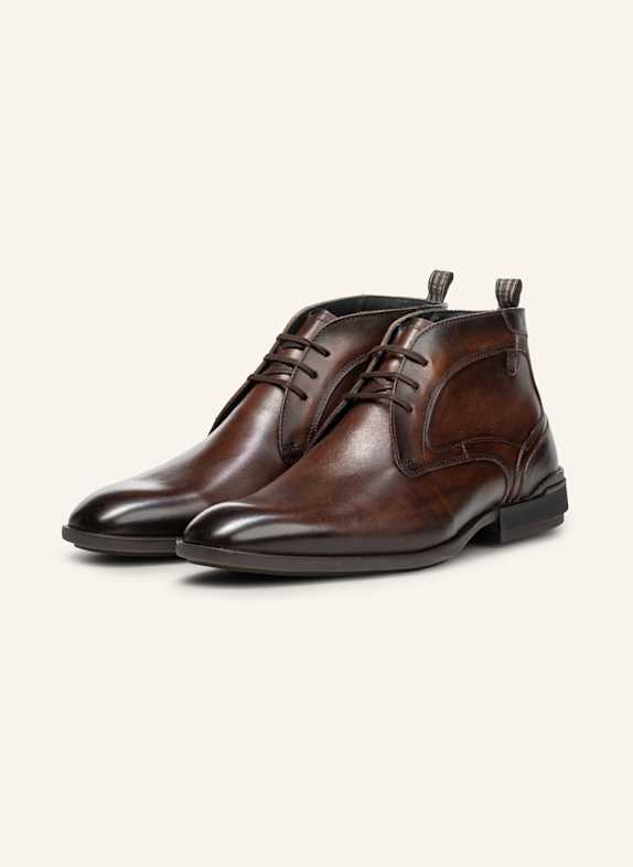 Floris van Bommel Stiefel DE HAKKER 01 DUNKELBRAUN