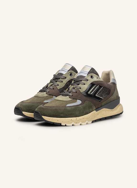 Floris van Bommel Sneaker DE TREENER 01 GRÜN