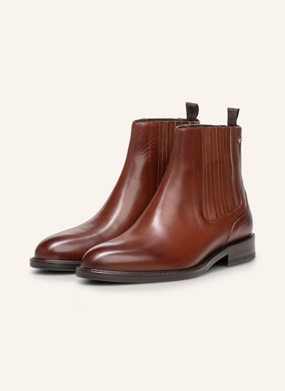 Floris van Bommel Chelsea-Boots ZELMI 02 COGNAC