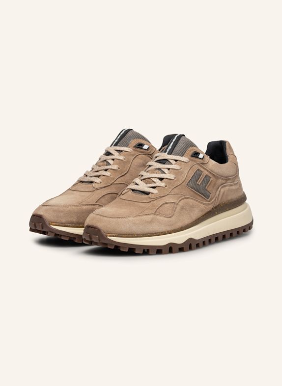 Floris van Bommel Sneaker DE GRIPPER 01 HELLBRAUN