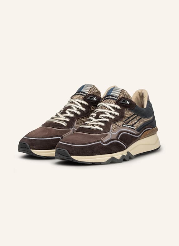 Floris van Bommel Sneaker DE ZAGER 03 DUNKELBRAUN