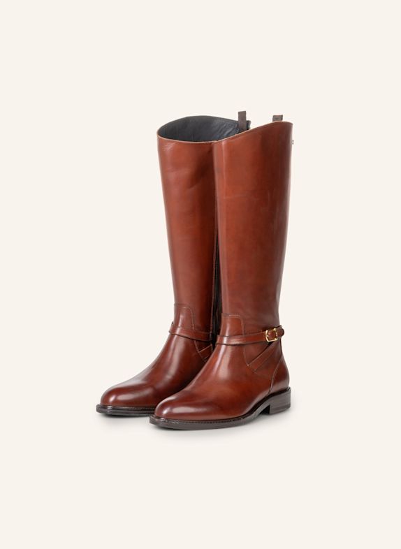Floris van Bommel Stiefel ZELMI 04 COGNAC