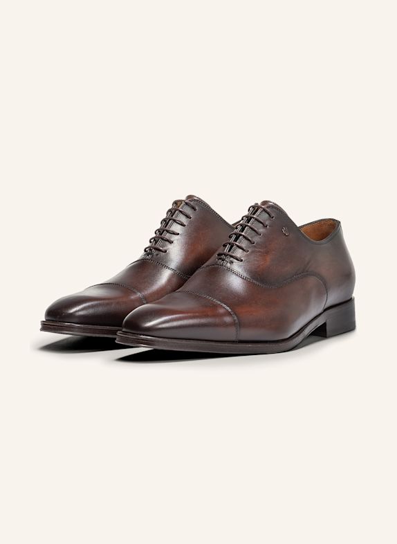 Floris van Bommel Schnürschuh RAFFA 02 DUNKELBRAUN