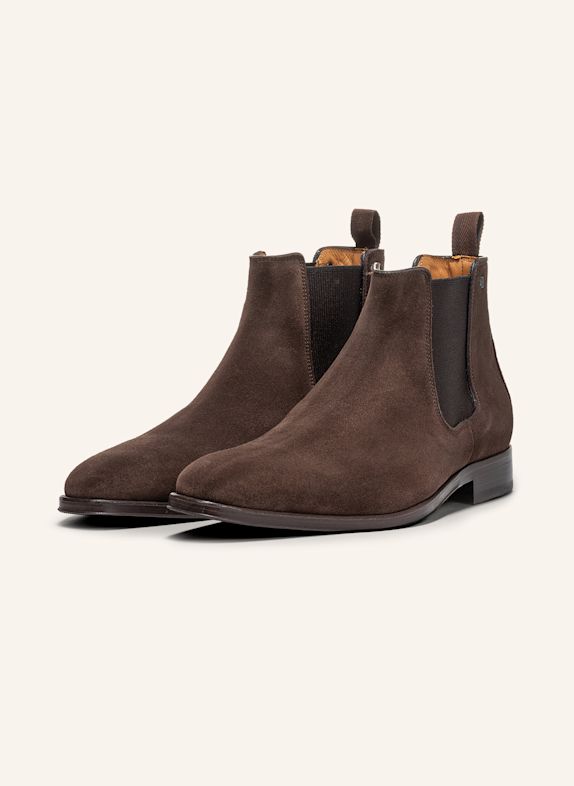 Floris van Bommel Chelsea boots RAFFA 09 MARRON FONCÉ
