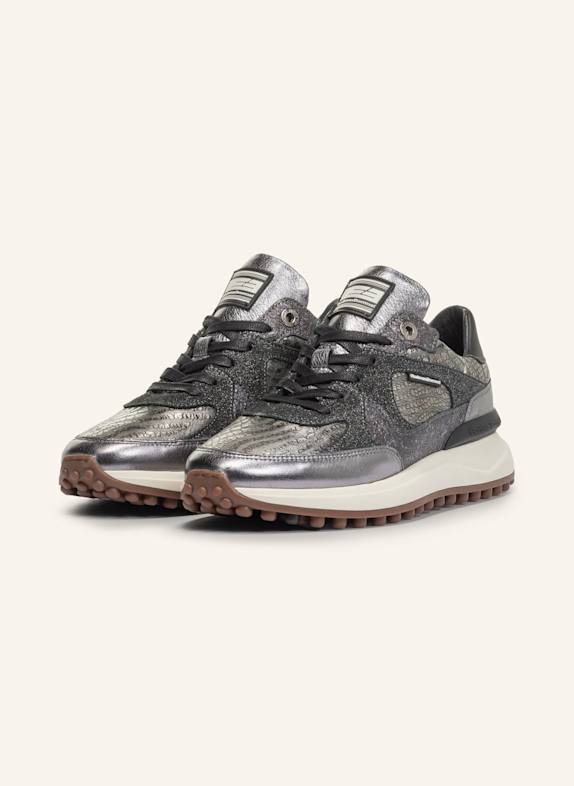 Floris van Bommel Sneaker NOPPI 34 SILBER