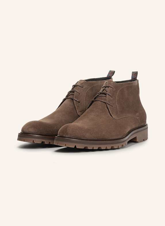 Floris van Bommel Schnürboots STURDI 01 TAUPE