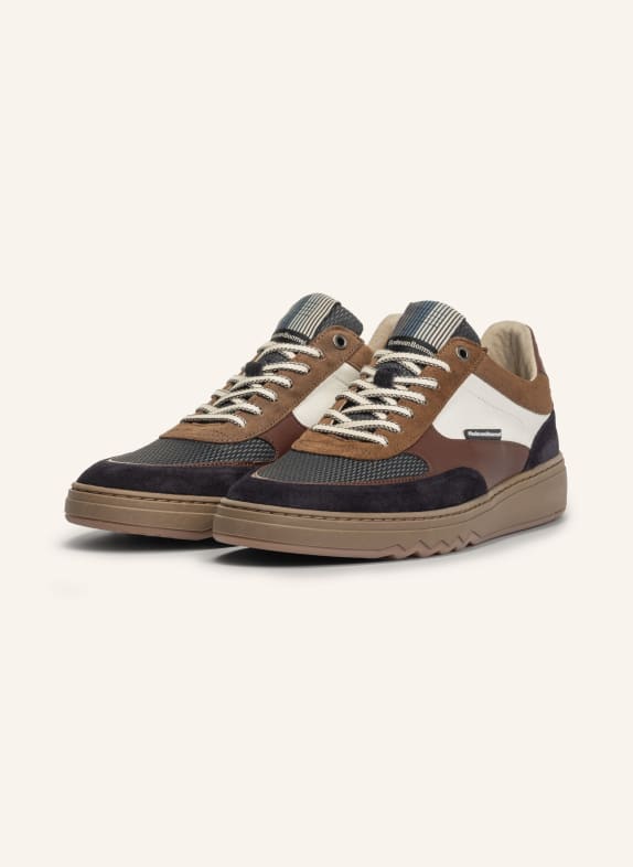 Floris van Bommel Sneaker DE KUPSTER 05 COGNAC/ SCHWARZ