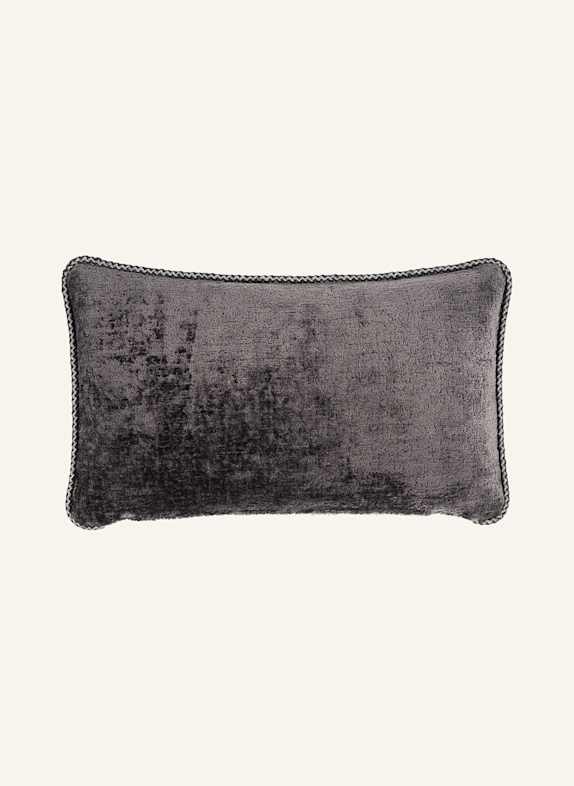 another mondaen Dekokissen FELDES MONOCHROM TEDDY DUNKELGRAU