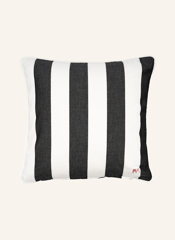 another mondaen Dekokissen WILLE OUTDOOR CLASSIC STREIFENKISSEN DUNKELGRAU