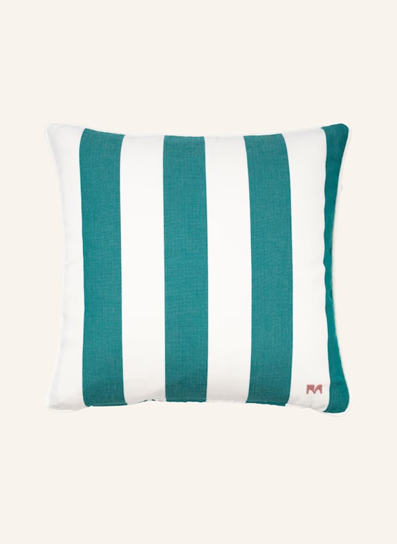 another mondaen Dekokissen WILLE OUTDOOR CLASSIC STREIFENKISSEN DUNKELGRÜN