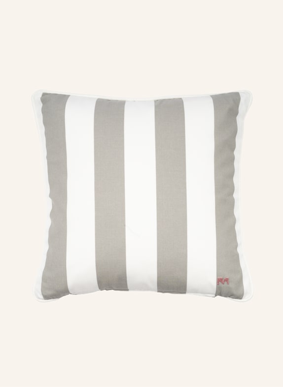 another mondaen Dekokissen WILLE OUTDOOR CLASSIC STREIFENKISSEN GRAU