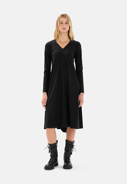 HIGH Jerseykleid FREYA SCHWARZ