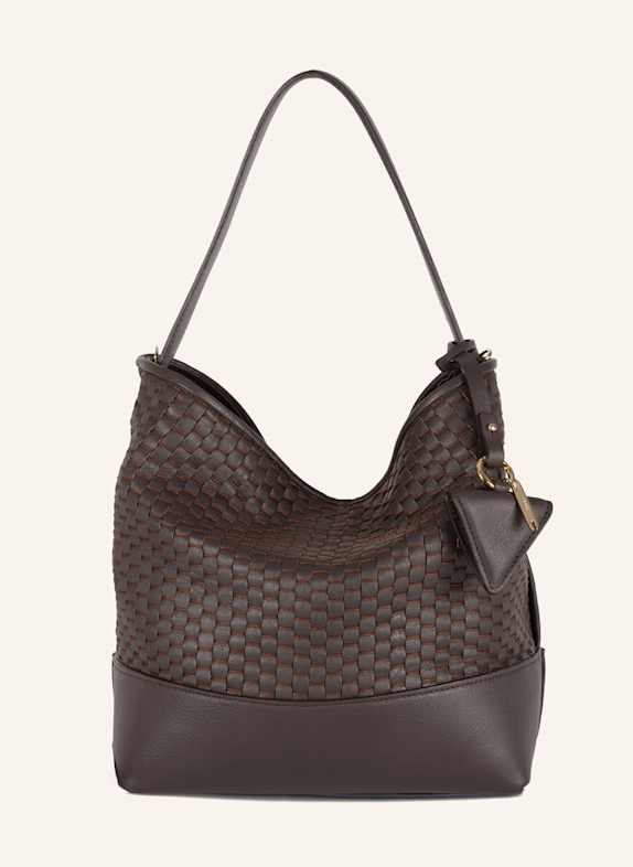 Parise Beuteltasche '51' MEDIUM BRAUN/ DUNKELBRAUN