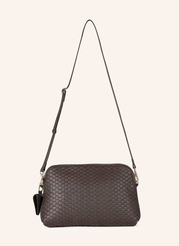Parise Schoudertassen '1789' MEDIUM MARRON FONCÉ/ BRUIN