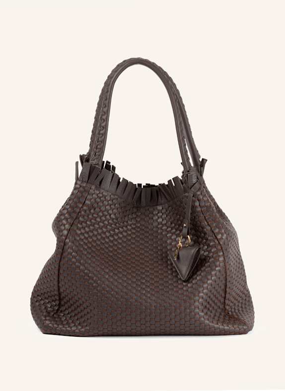 Parise Handtasche '09' MEDIUM BRAUN/ DUNKELBRAUN