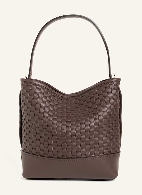 Parise Beuteltasche '51' SMALL DUNKELBRAUN/ BRAUN