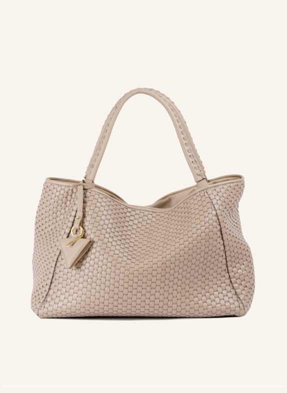 Parise Handtasche '09' OHNE FRANSEN MEDIUM TAUPE