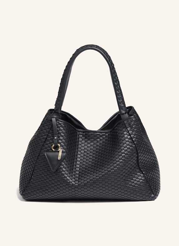Parise Handtasche '09' OHNE FRANSEN MEDIUM SCHWARZ