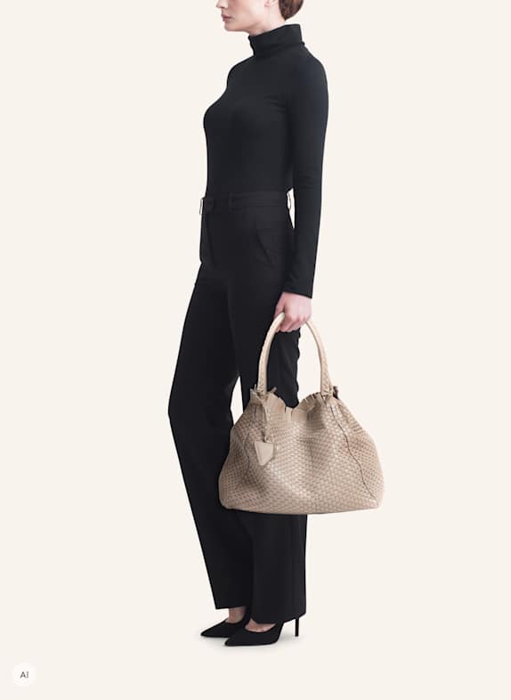 Parise '09' MEDIUM Handbag TAUPE