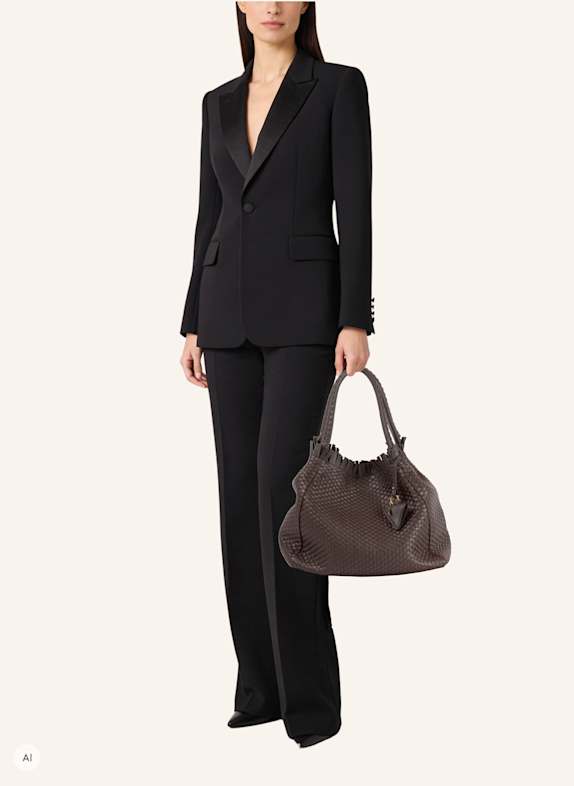 Parise '09' MEDIUM Handbag DARK BROWN/ BROWN