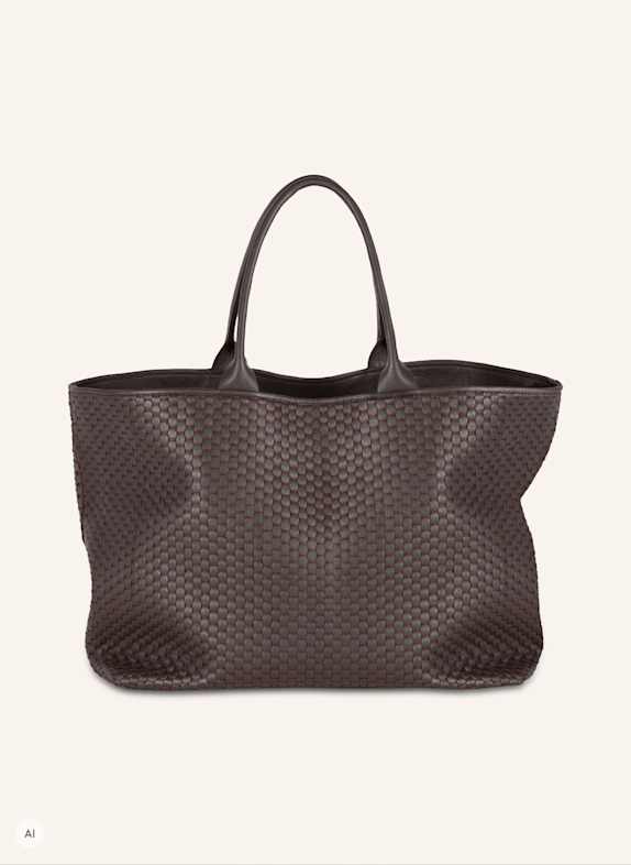 Parise Tote Bag '60' LARGE BROWN